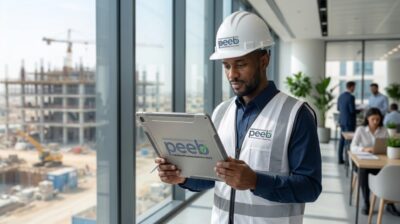 An HSE professional examining global ISO 17024 personnel certification benchmarks for corporate compliance