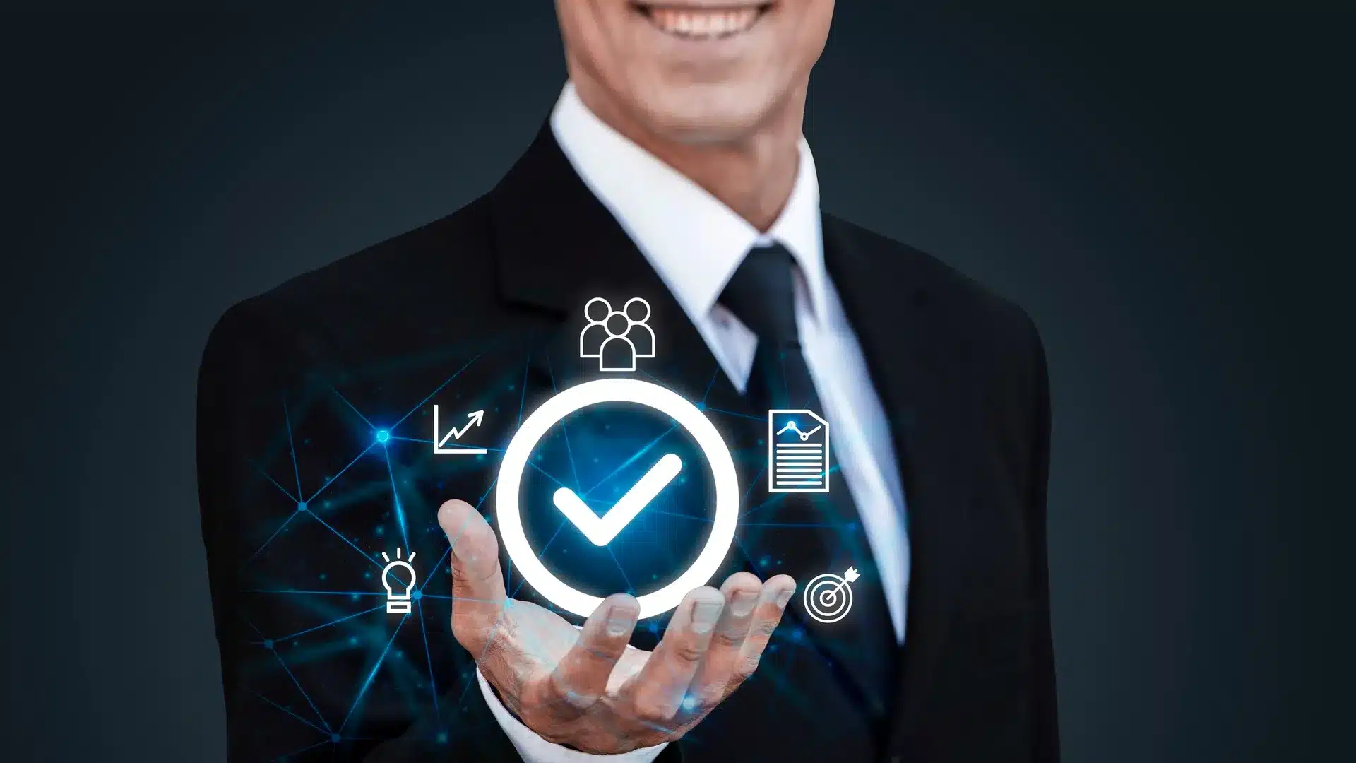 Professional auditor achieving career success